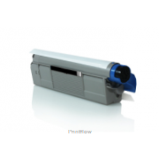 Toner compatível Oki c5650 preto (43865708)